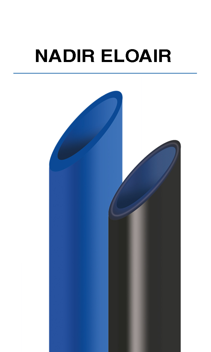 Gama de tuberias de polietileno de alta densidad PE100 NADIR ELOAIR